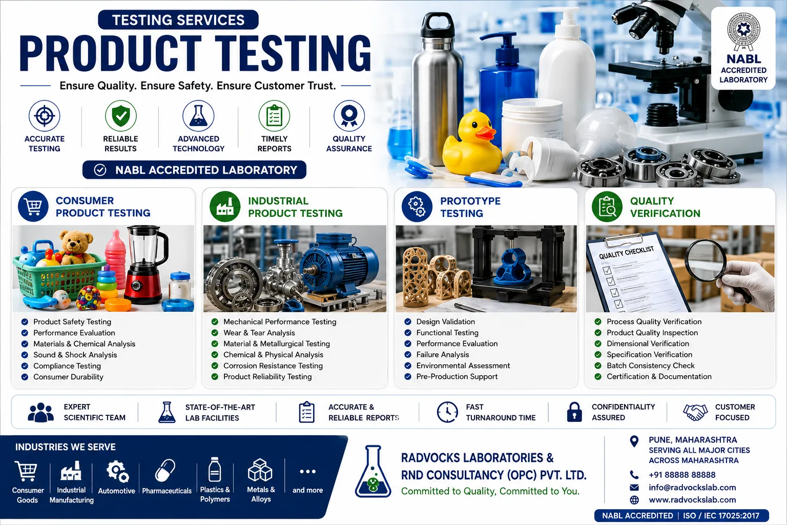 Product Testing Services in Pune